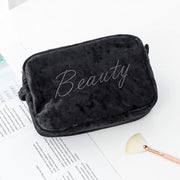 Ella Velvet Compact Makeup Bag